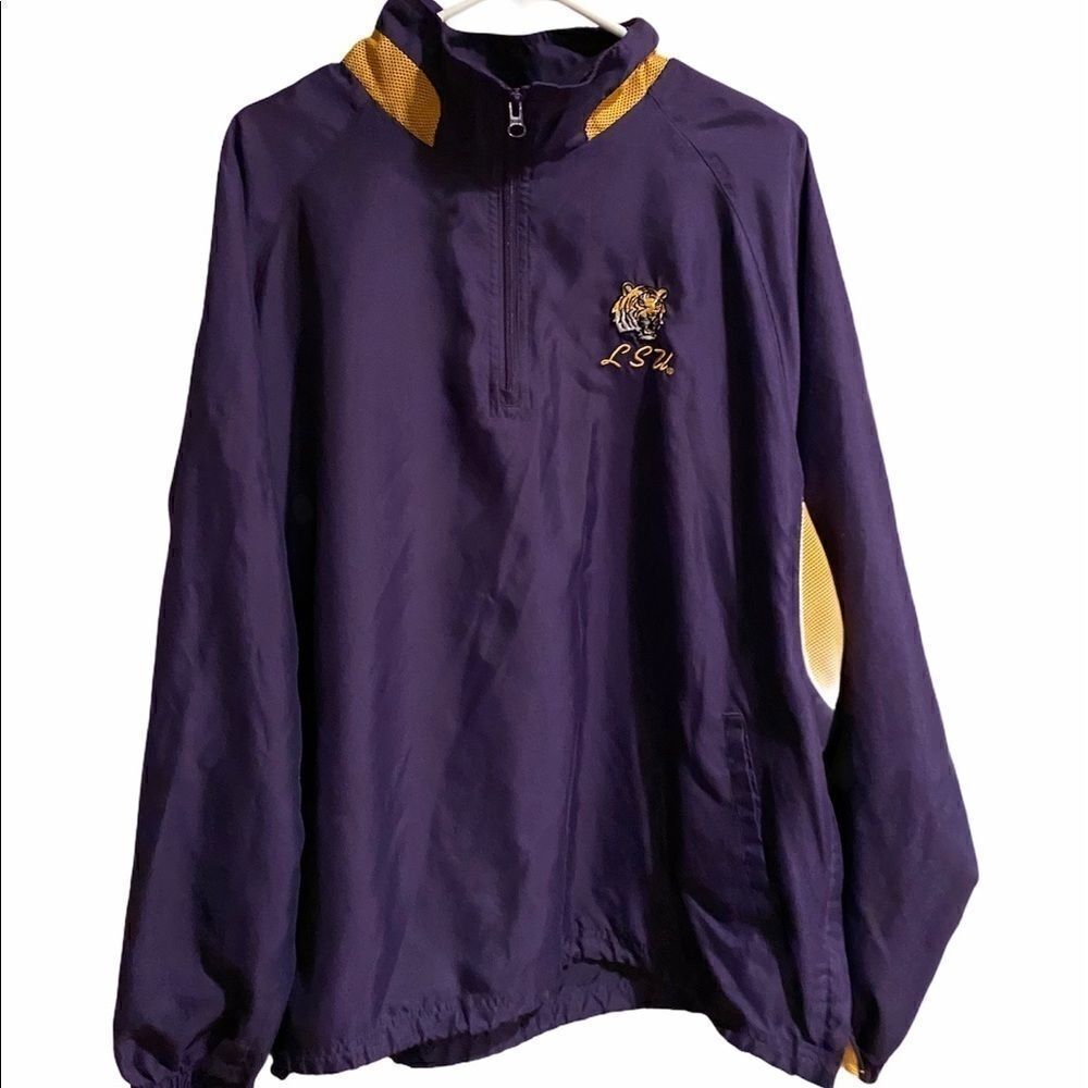 Red Oak LSU Pullover Jacket size Large